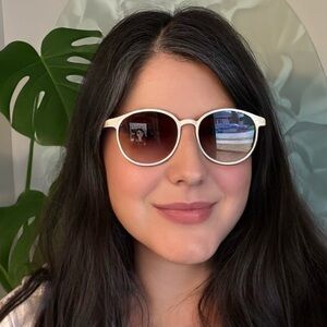 Meet Glasses Off White Round Sunglasses Retro Frame Shades Gradient Lenses (11)